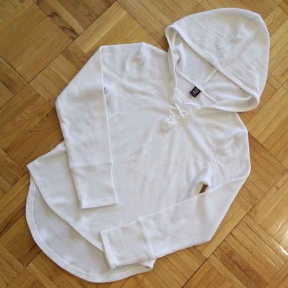 Star Ride Other - Girl High Low Hoodie, White, L (14 / 16)